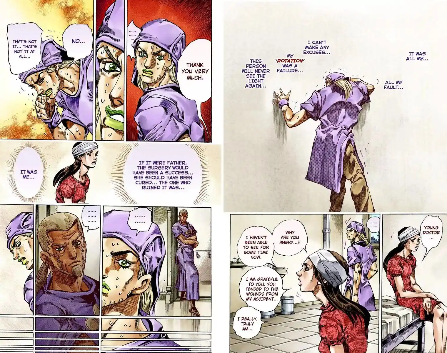 JoJo’s Bizarre Adventure Chapter 805