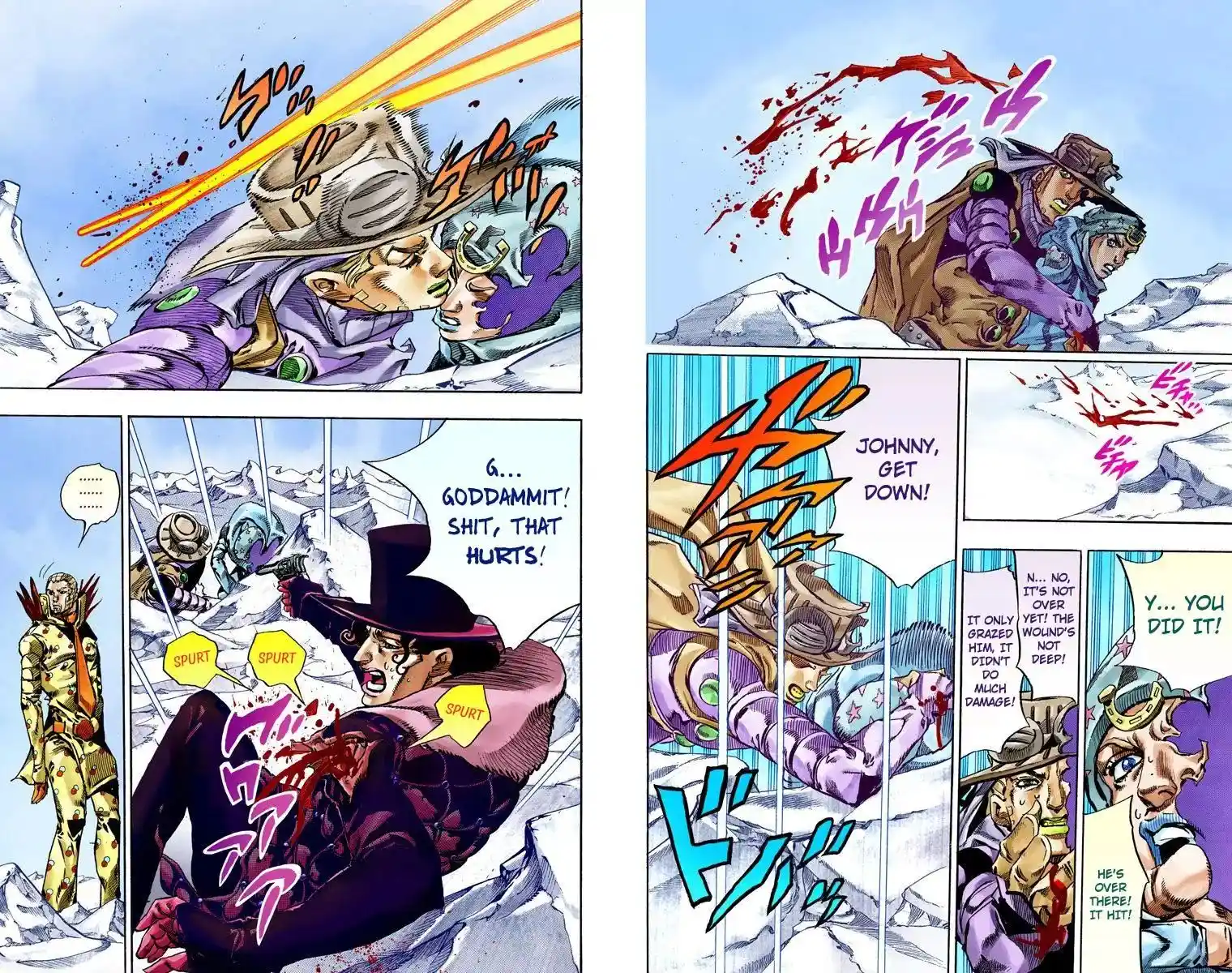 JoJo’s Bizarre Adventure Chapter 805