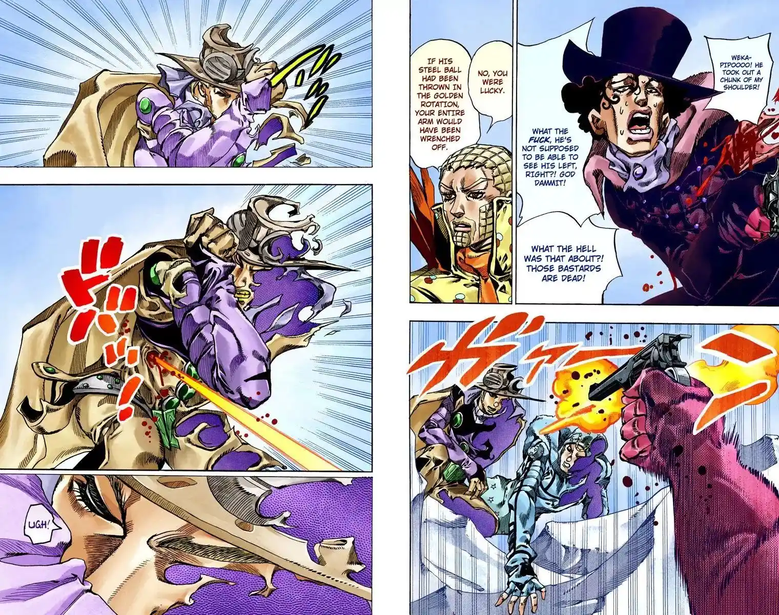 JoJo’s Bizarre Adventure Chapter 805