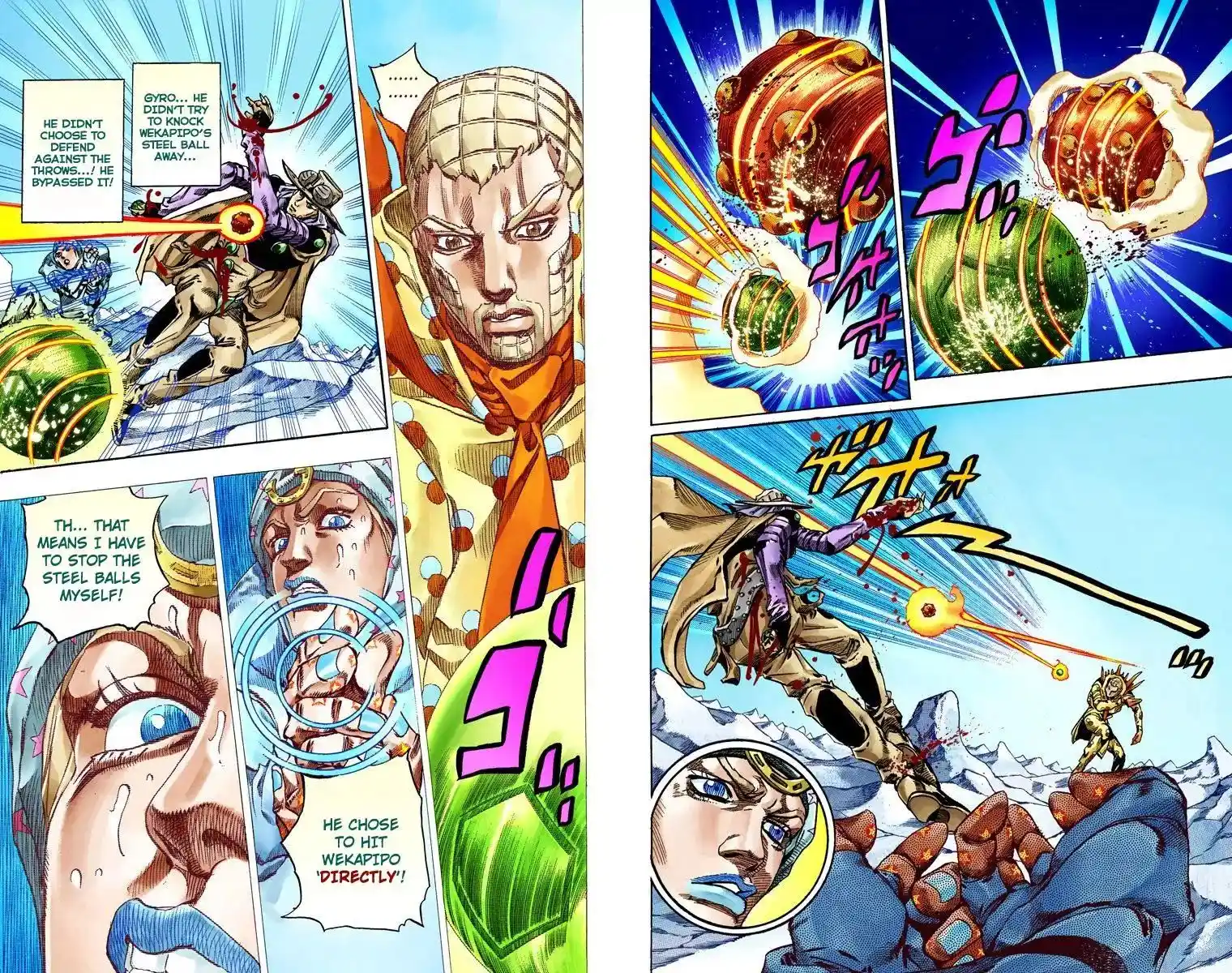 JoJo’s Bizarre Adventure Chapter 806