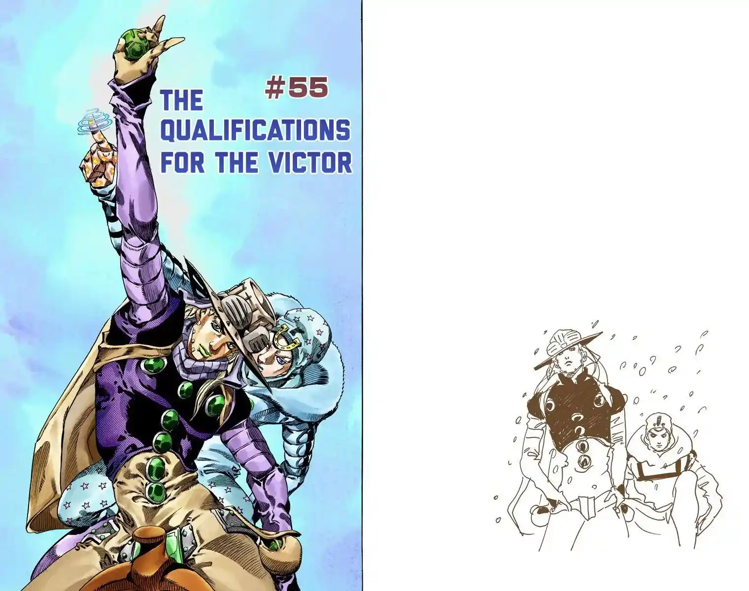 JoJo’s Bizarre Adventure Chapter 807