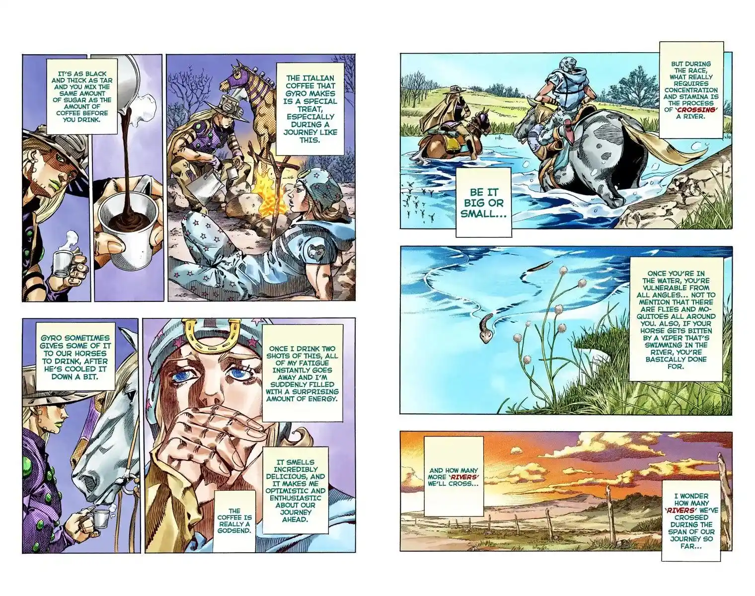 JoJo’s Bizarre Adventure Chapter 807