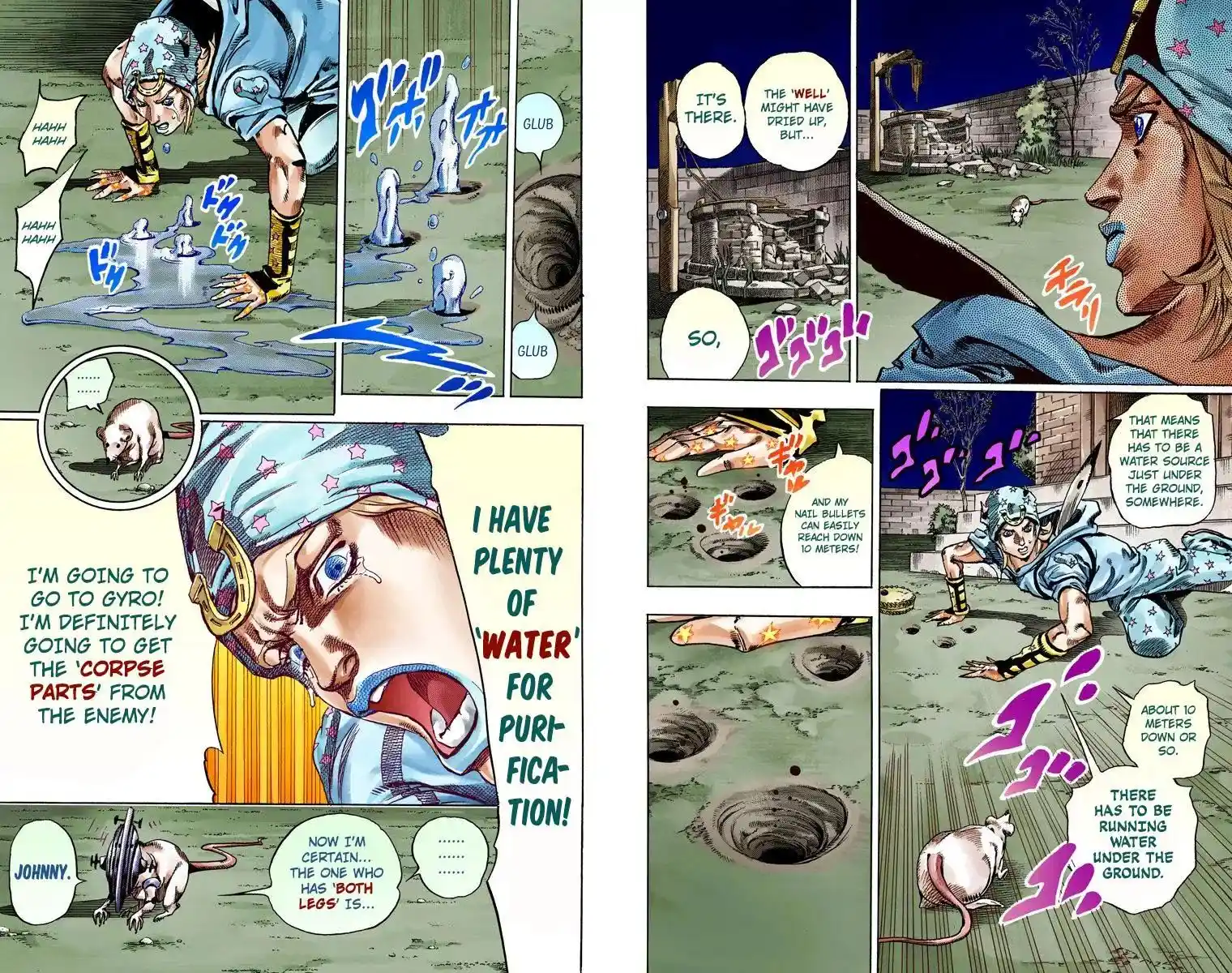 JoJo’s Bizarre Adventure Chapter 809