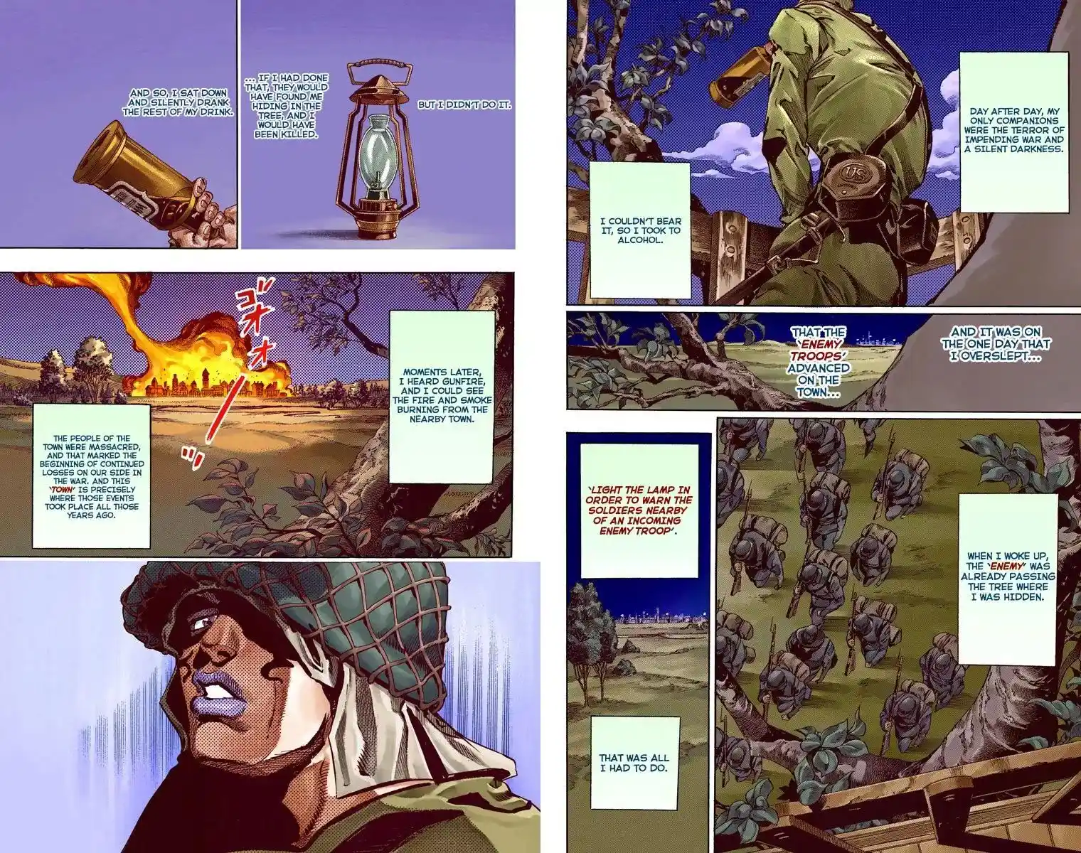 JoJo’s Bizarre Adventure Chapter 810