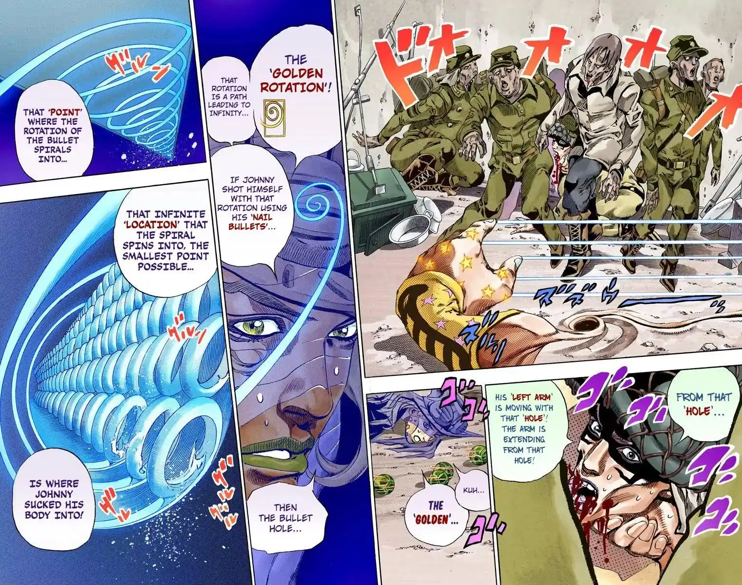 JoJo’s Bizarre Adventure Chapter 811