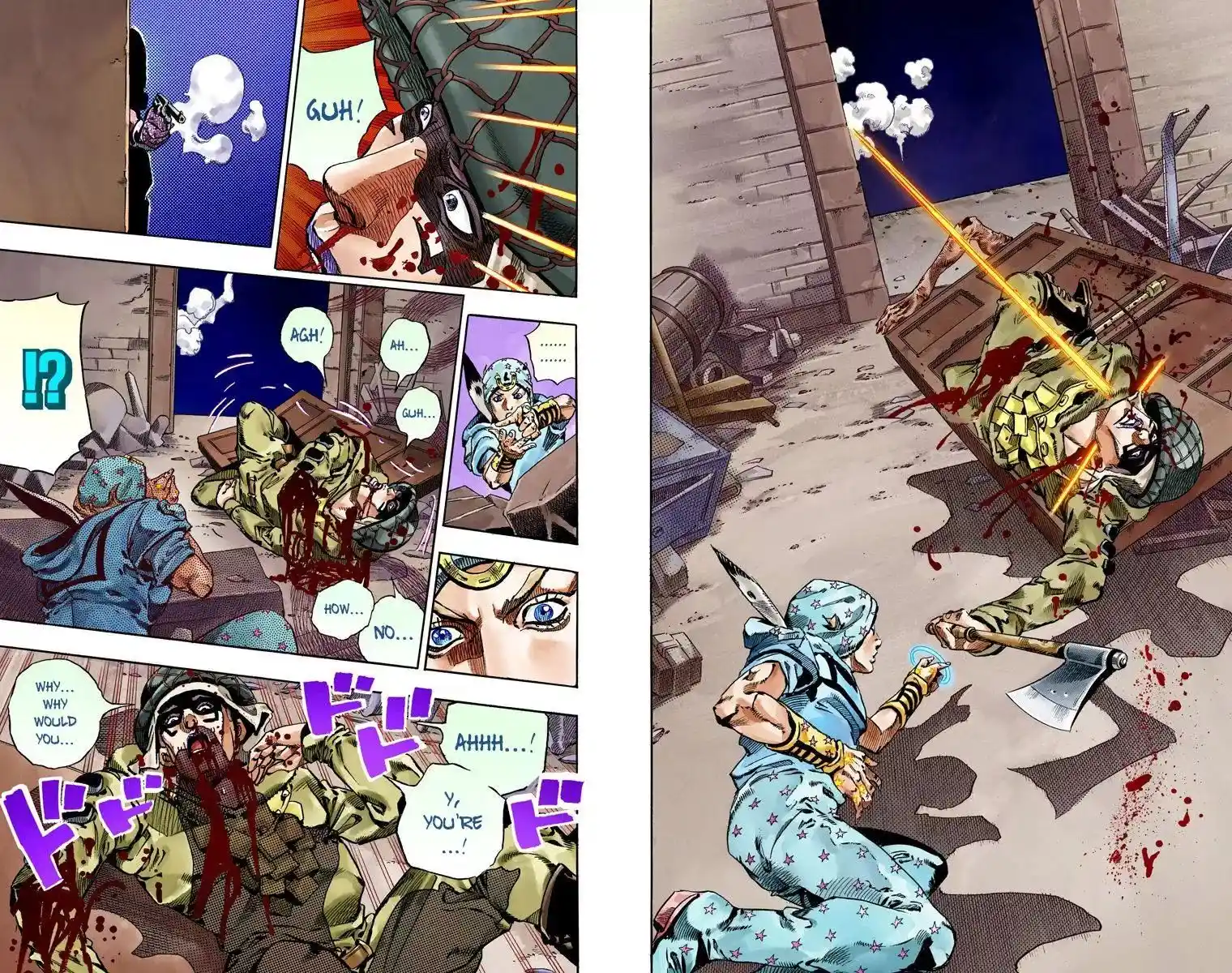 JoJo’s Bizarre Adventure Chapter 811