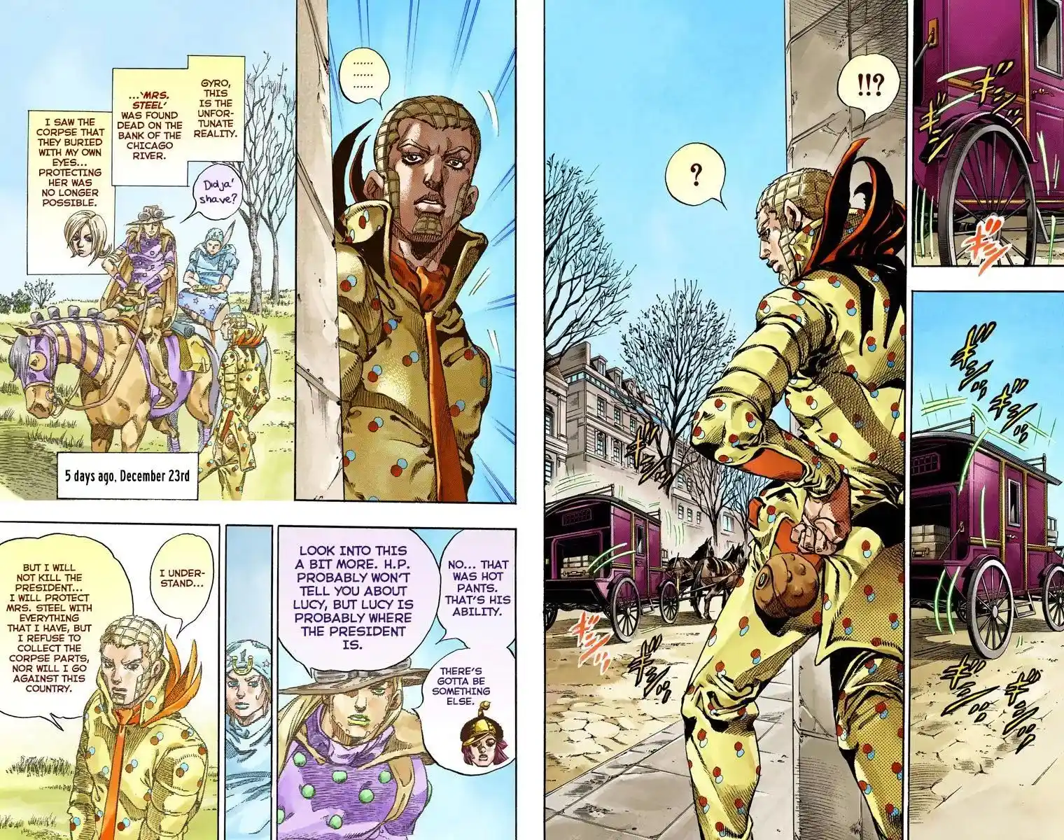 JoJo’s Bizarre Adventure Chapter 812