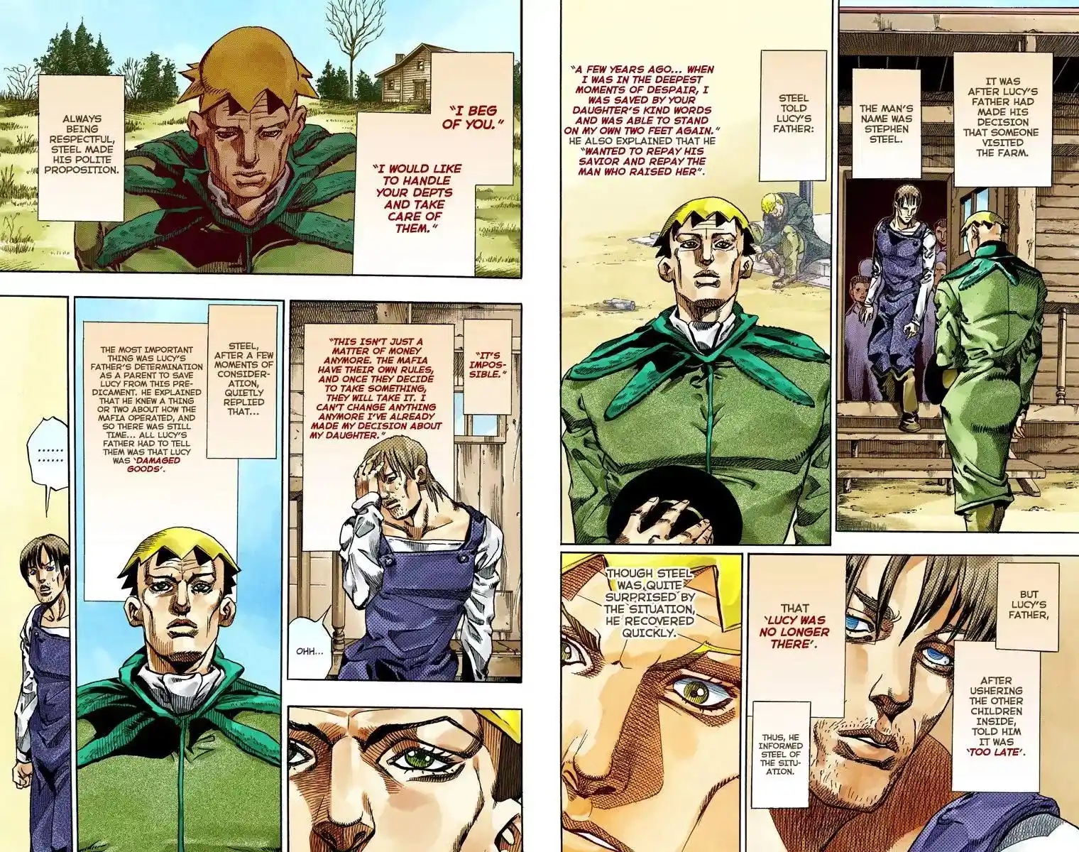 JoJo’s Bizarre Adventure Chapter 813