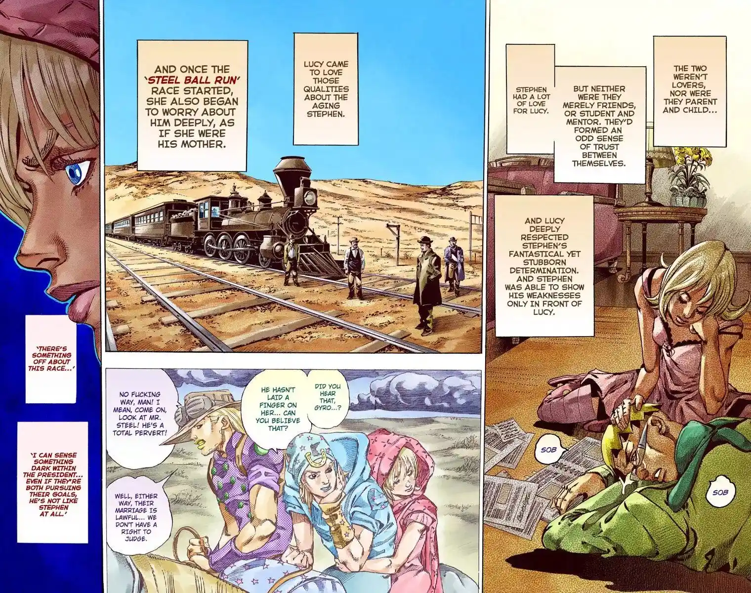 JoJo’s Bizarre Adventure Chapter 813