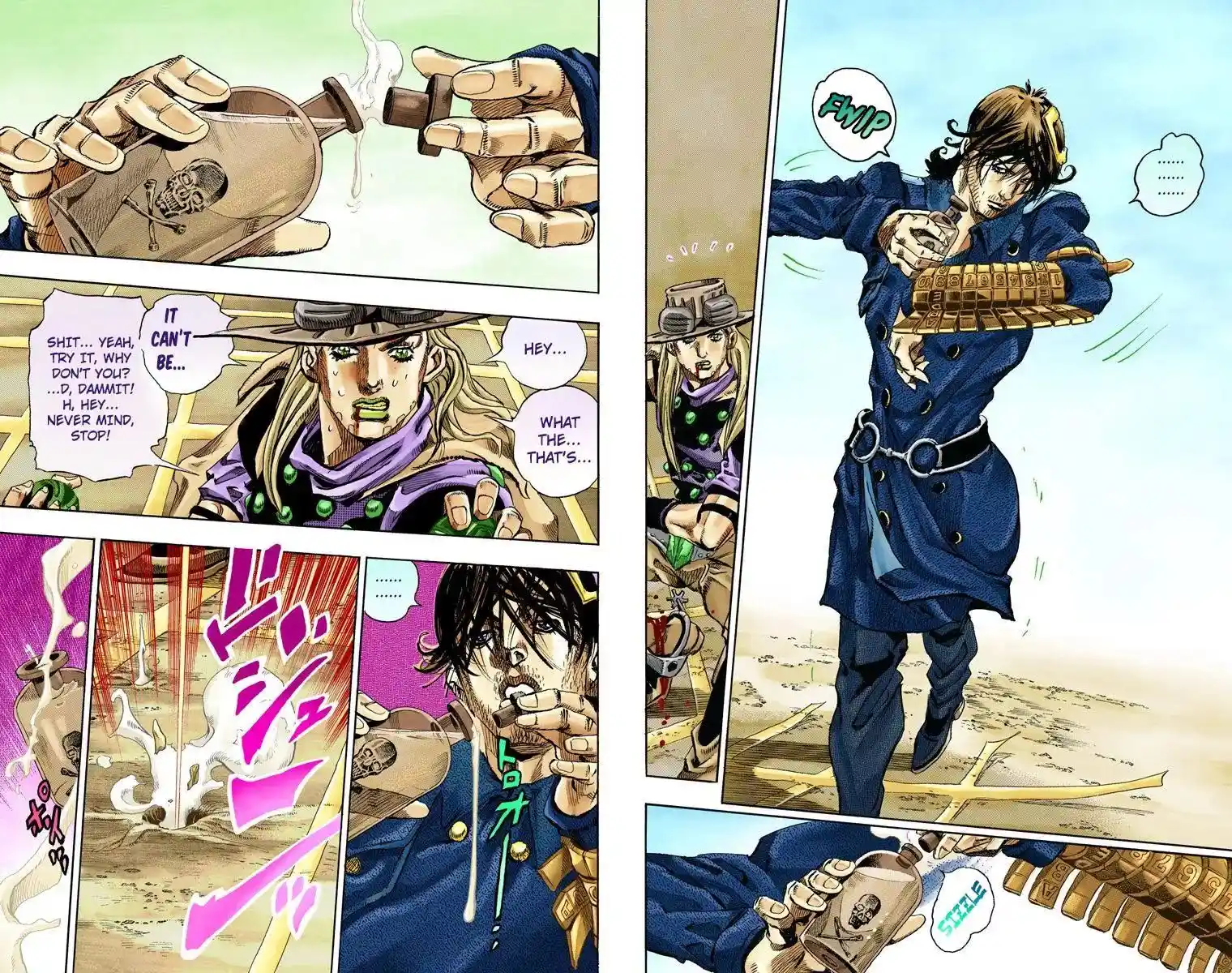 JoJo’s Bizarre Adventure Chapter 817