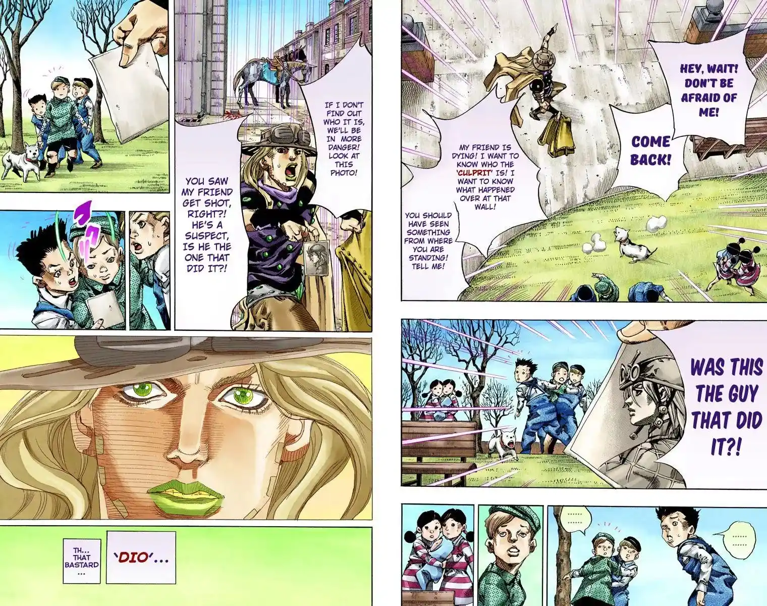 JoJo’s Bizarre Adventure Chapter 818