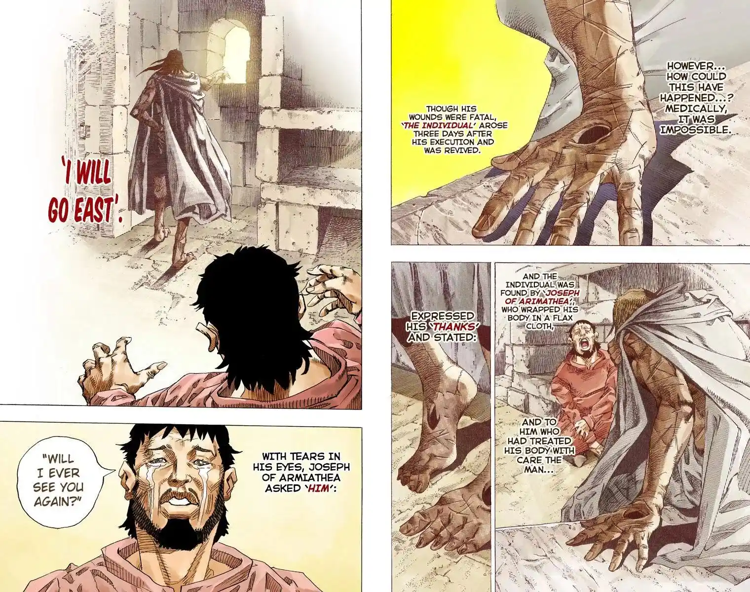 JoJo’s Bizarre Adventure Chapter 819