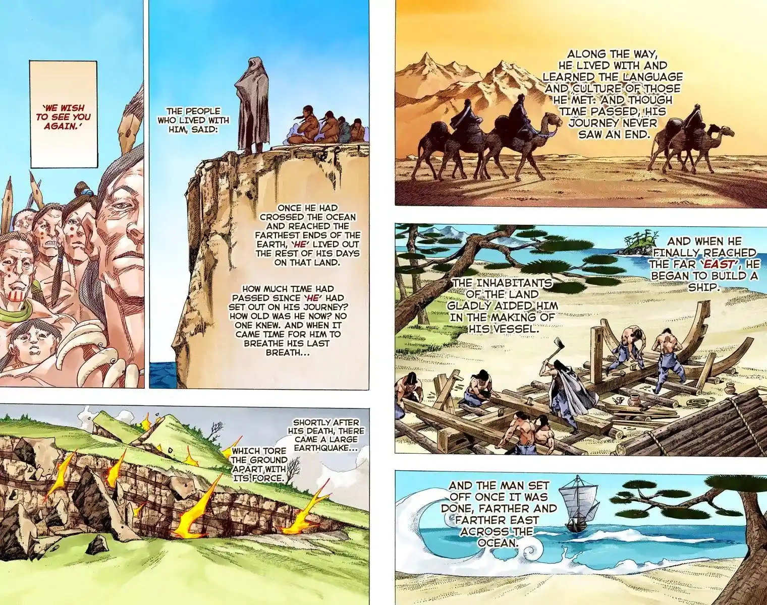 JoJo’s Bizarre Adventure Chapter 819