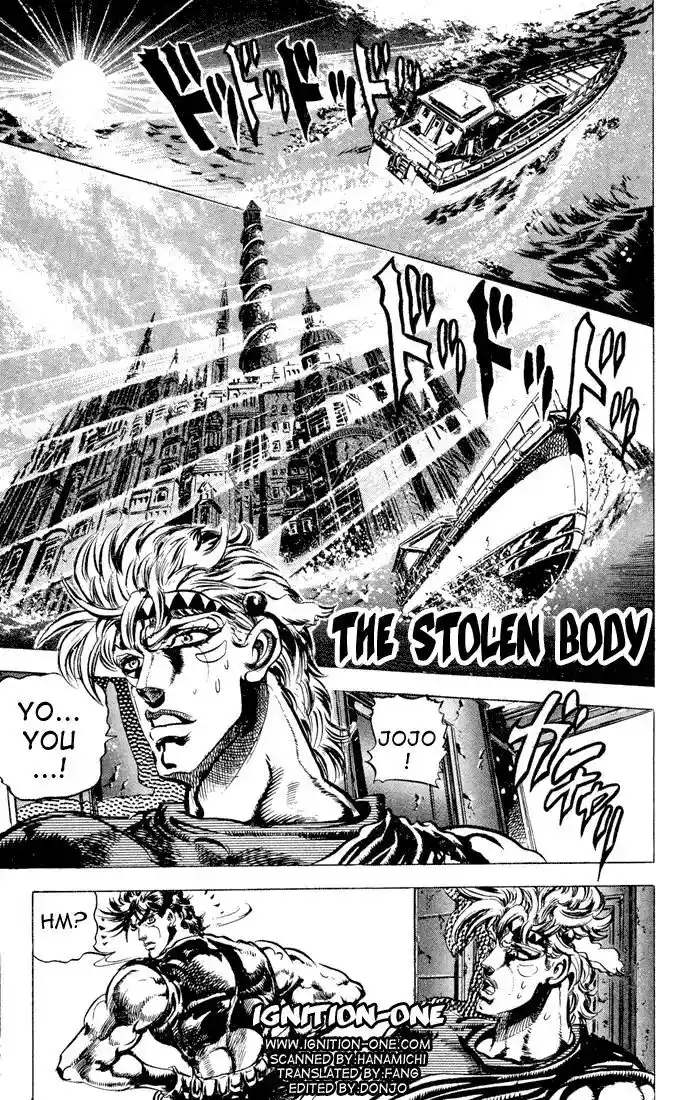 JoJo’s Bizarre Adventure Chapter 82