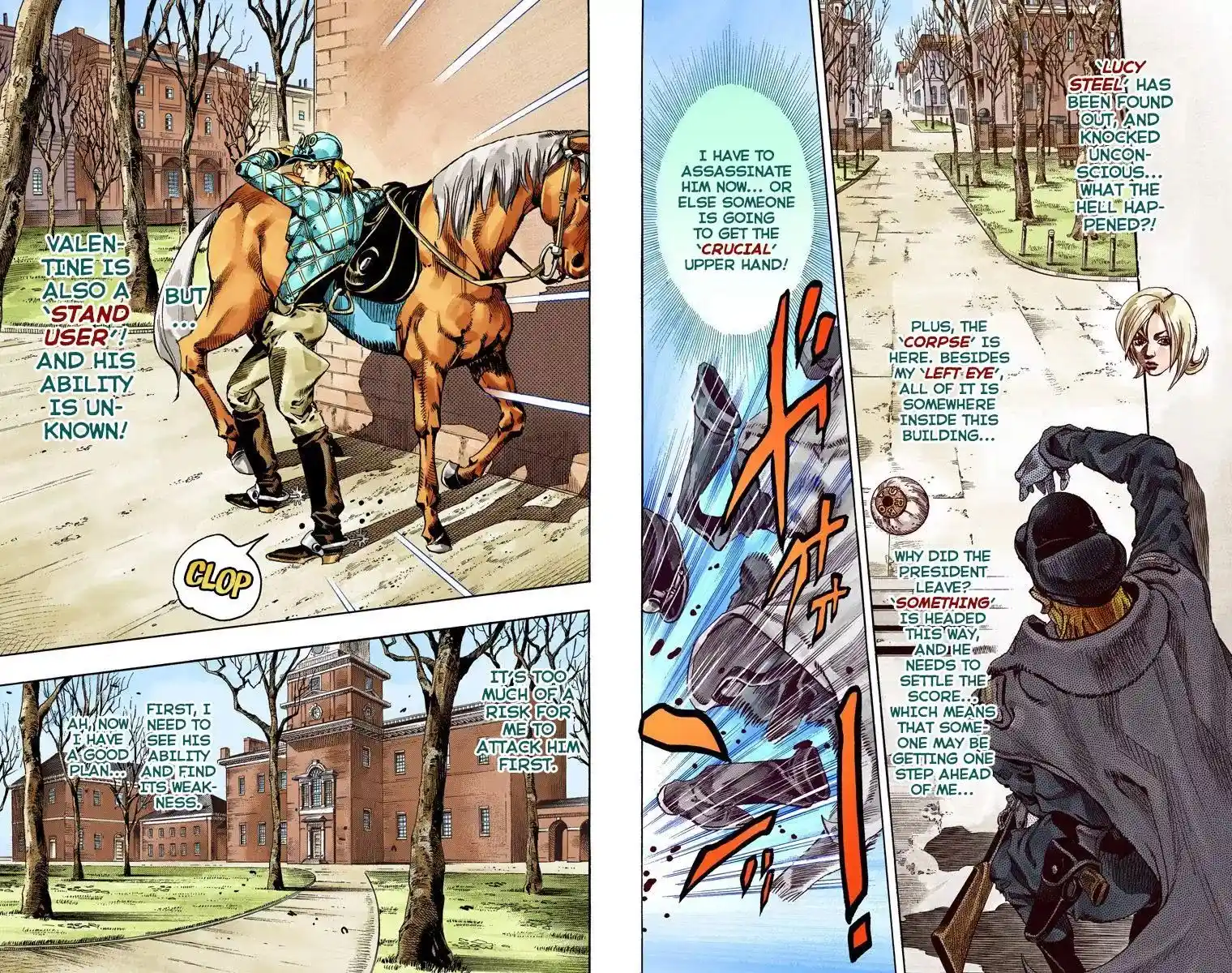 JoJo’s Bizarre Adventure Chapter 820