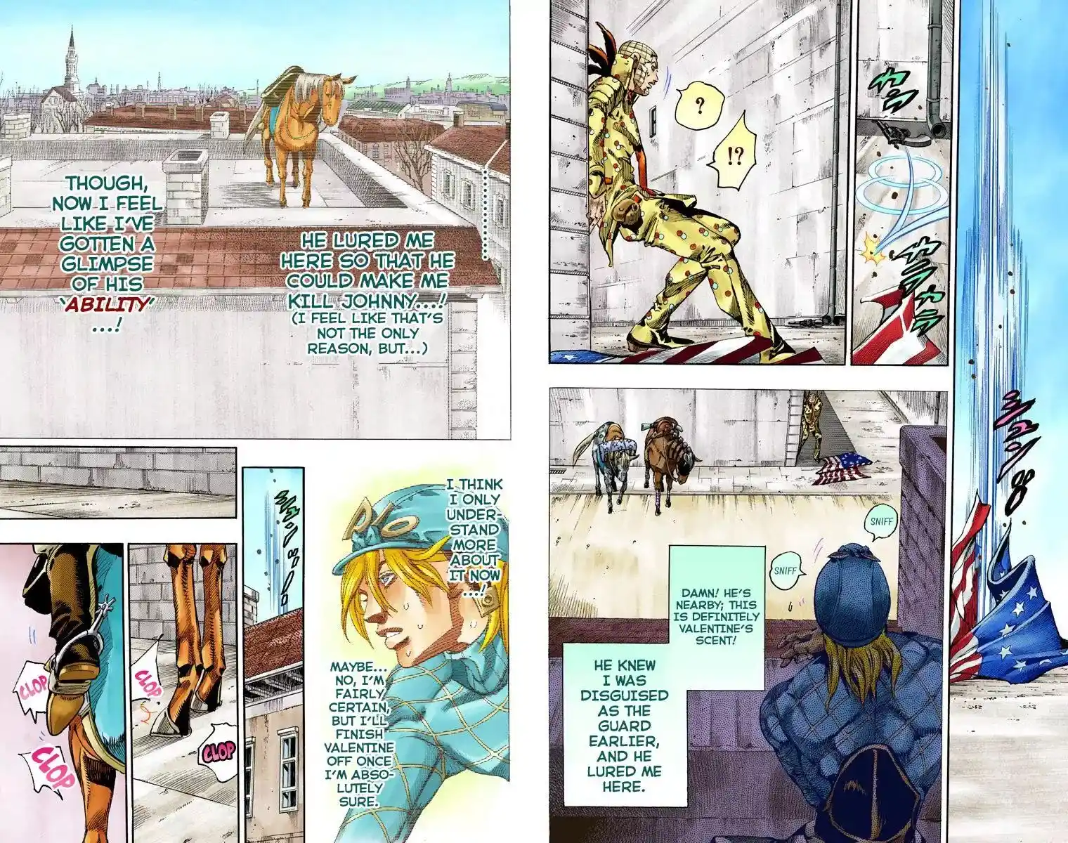 JoJo’s Bizarre Adventure Chapter 820