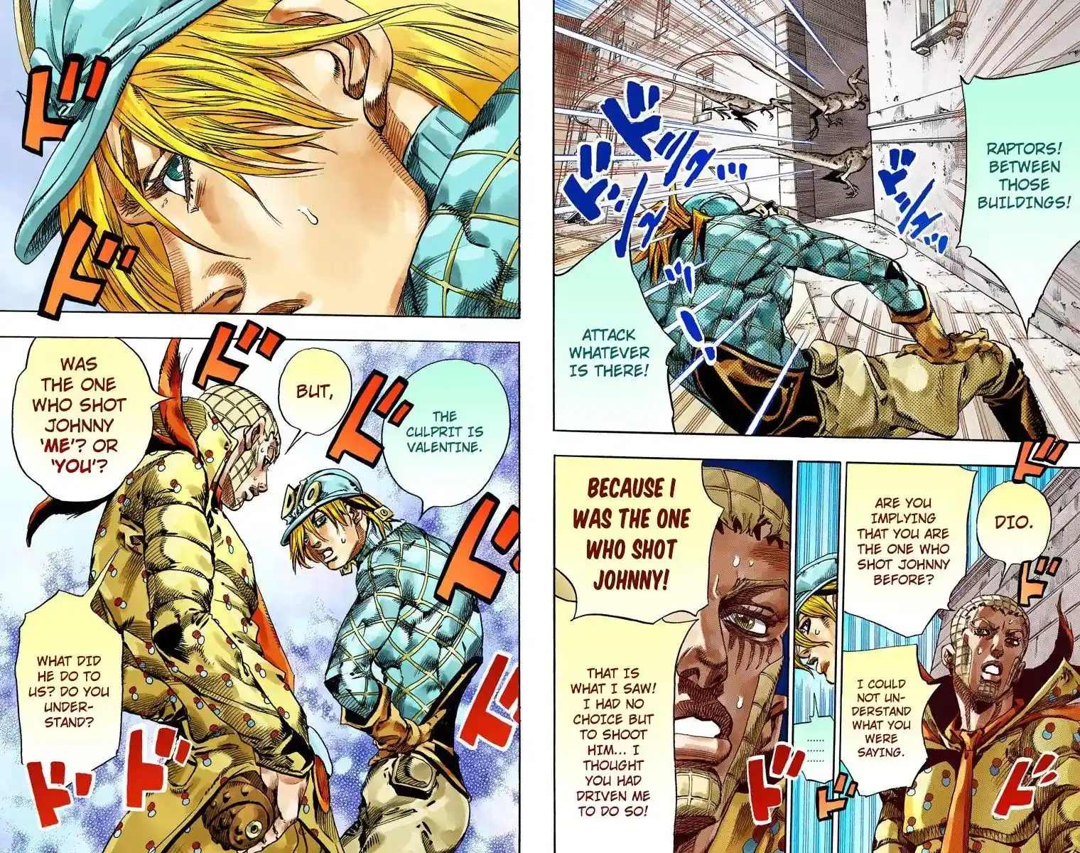 JoJo’s Bizarre Adventure Chapter 820