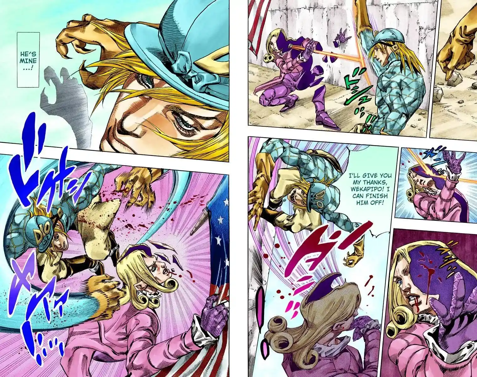 JoJo’s Bizarre Adventure Chapter 821