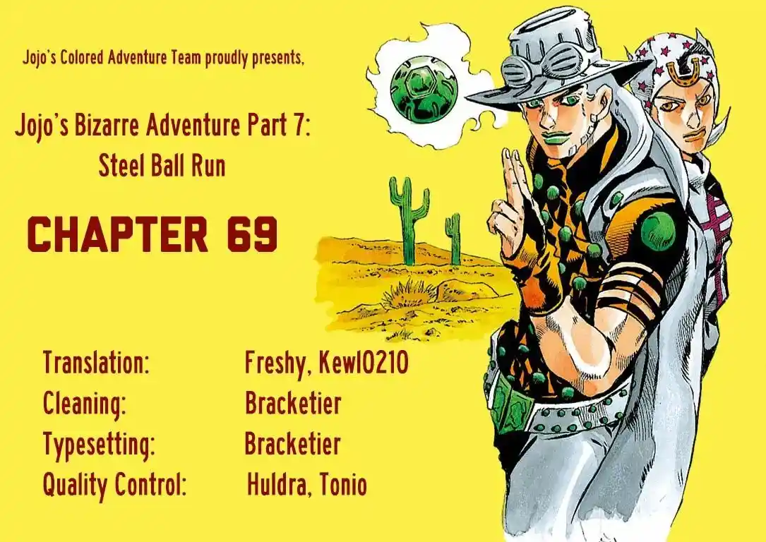 JoJo’s Bizarre Adventure Chapter 821