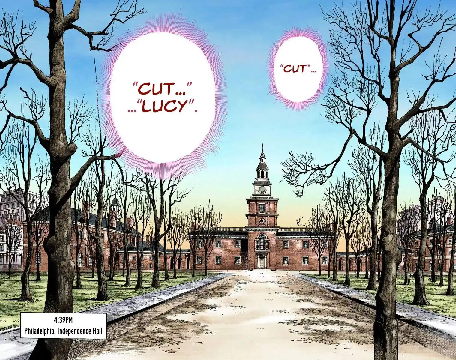 JoJo’s Bizarre Adventure Chapter 823