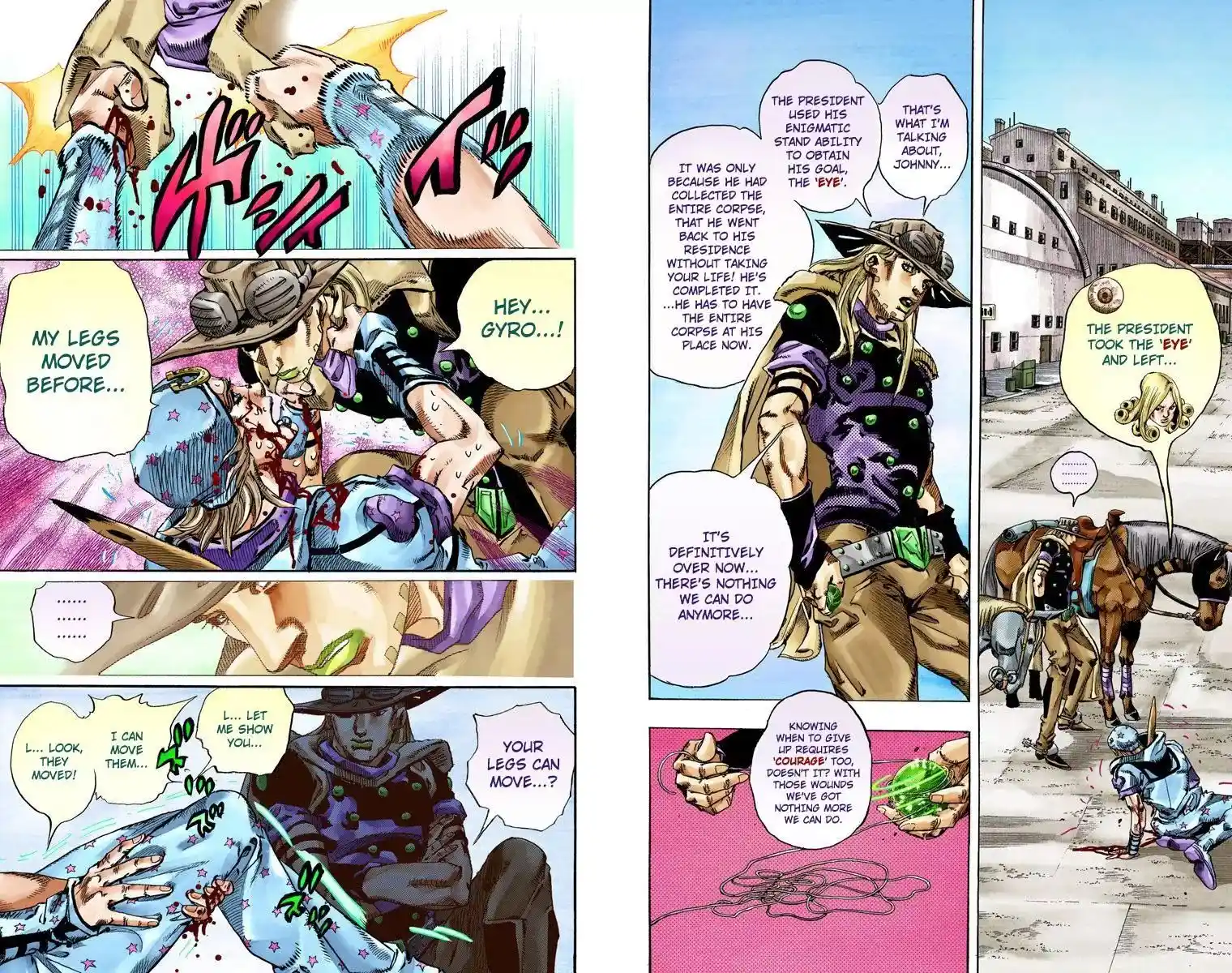 JoJo’s Bizarre Adventure Chapter 824
