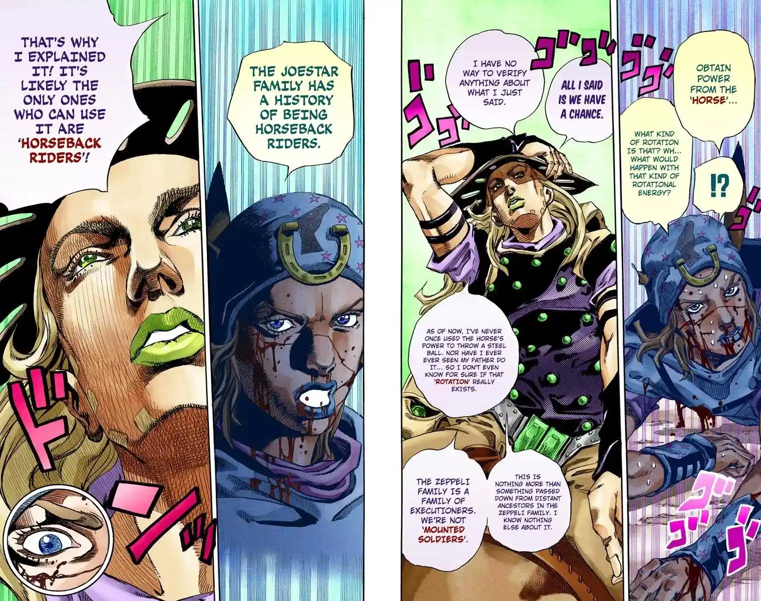 JoJo’s Bizarre Adventure Chapter 824