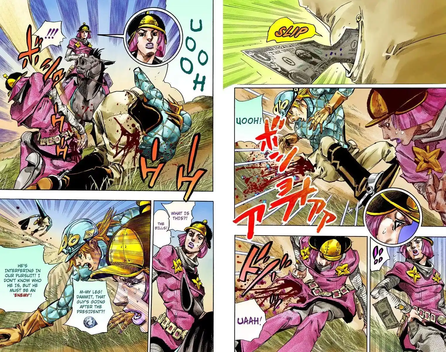 JoJo’s Bizarre Adventure Chapter 826