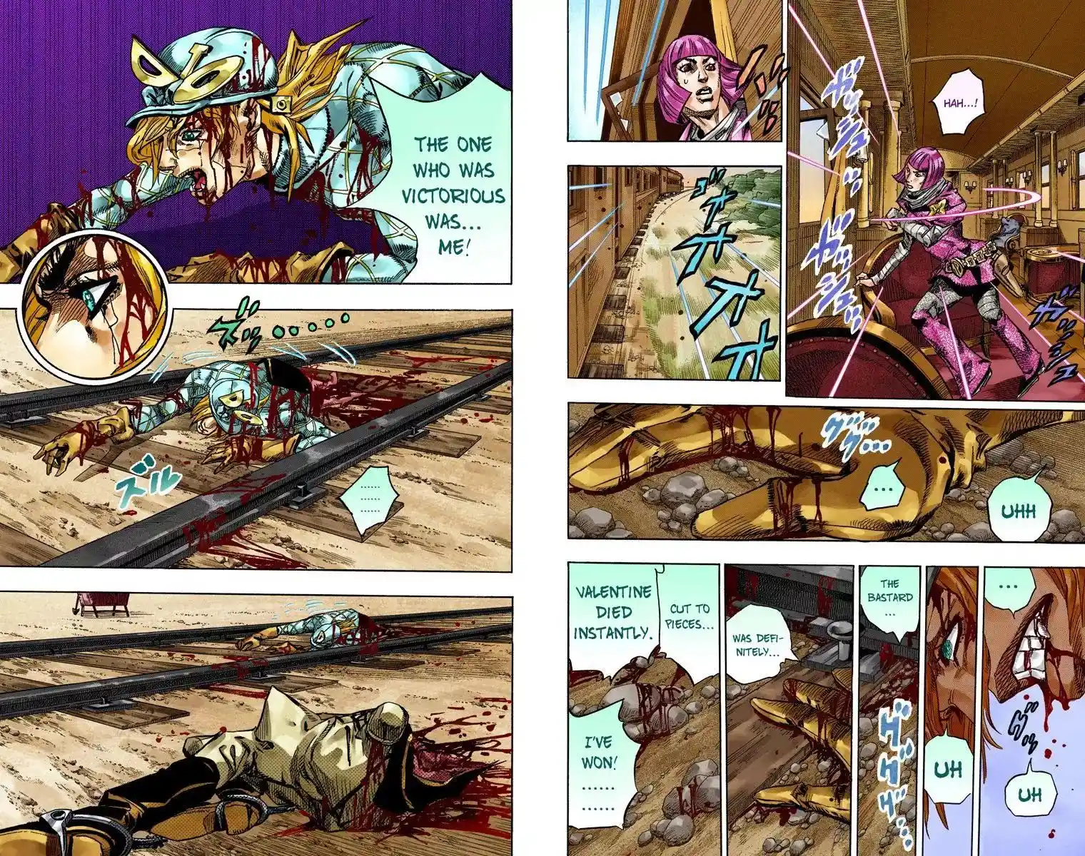 JoJo’s Bizarre Adventure Chapter 828