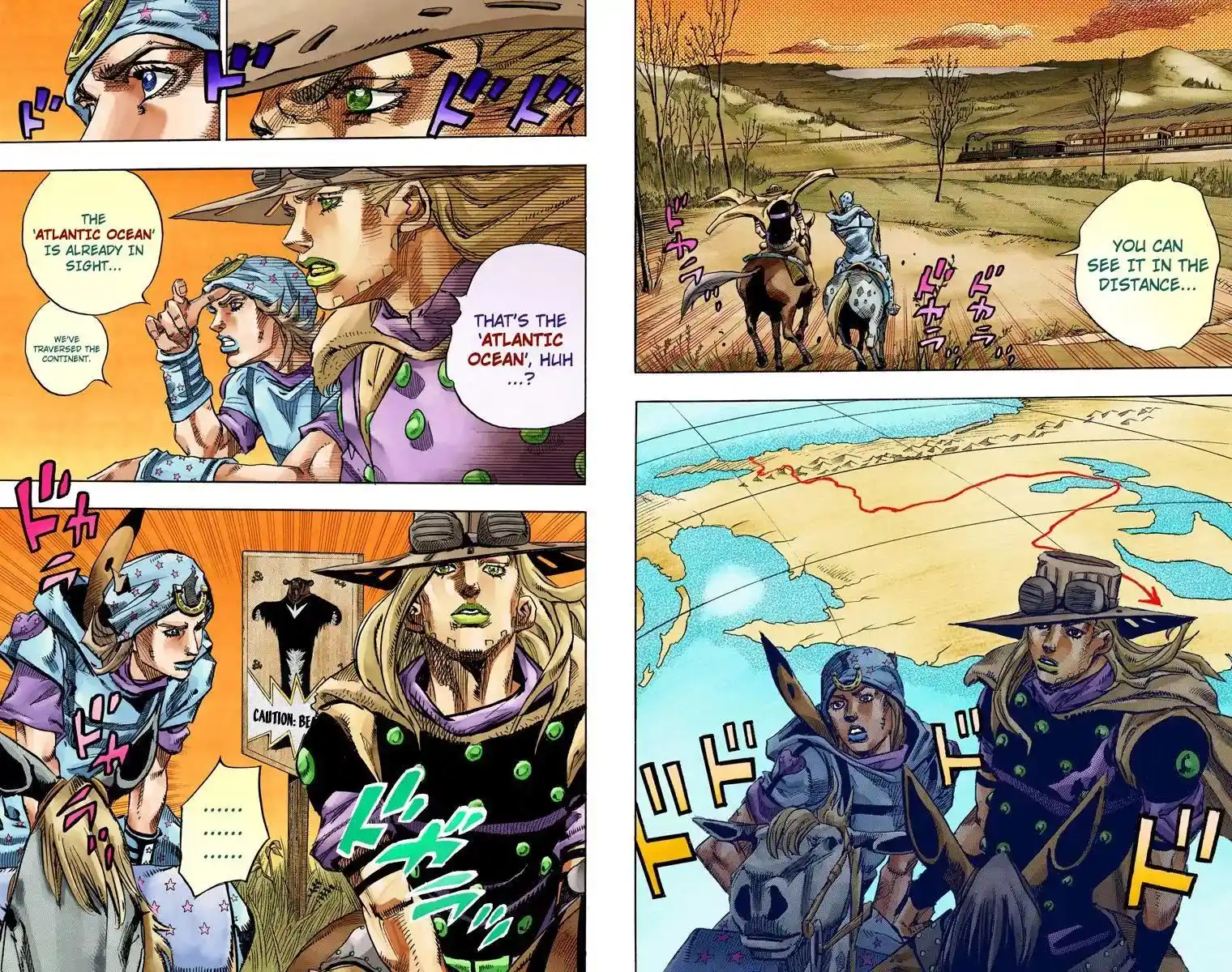 JoJo’s Bizarre Adventure Chapter 829