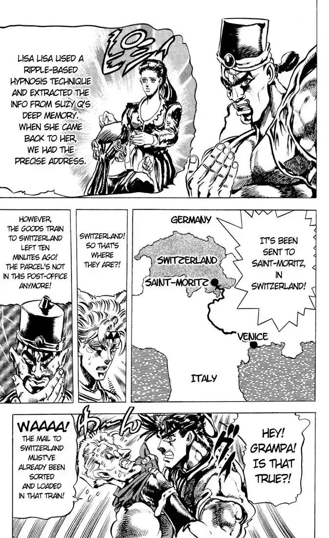 JoJo’s Bizarre Adventure Chapter 83