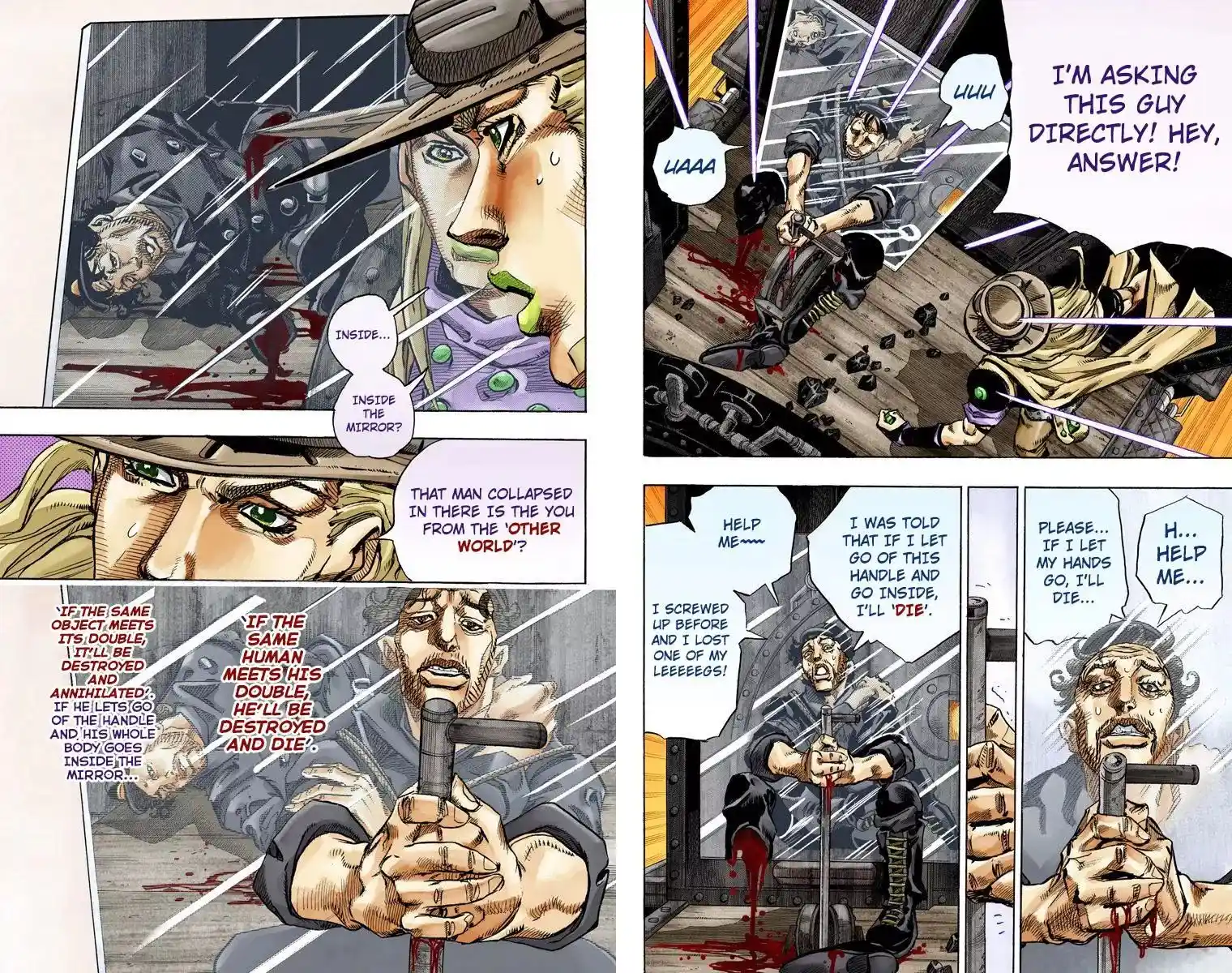 JoJo’s Bizarre Adventure Chapter 830