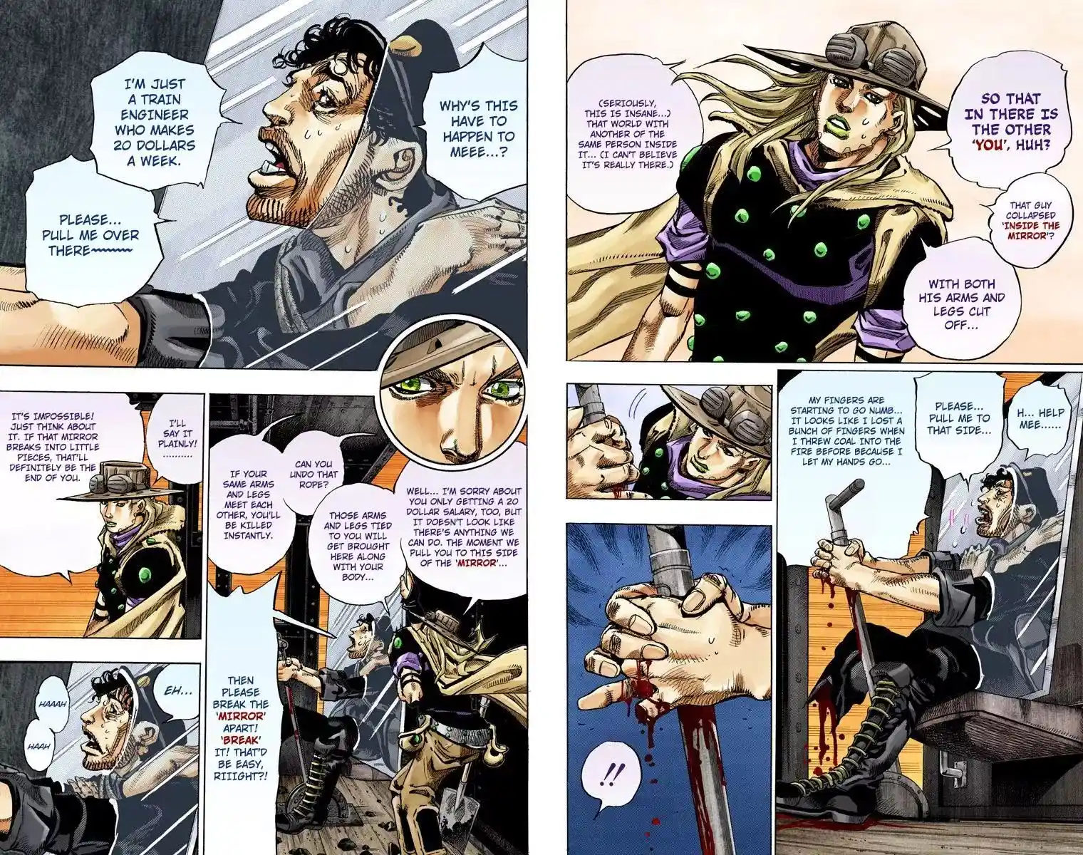 JoJo’s Bizarre Adventure Chapter 830