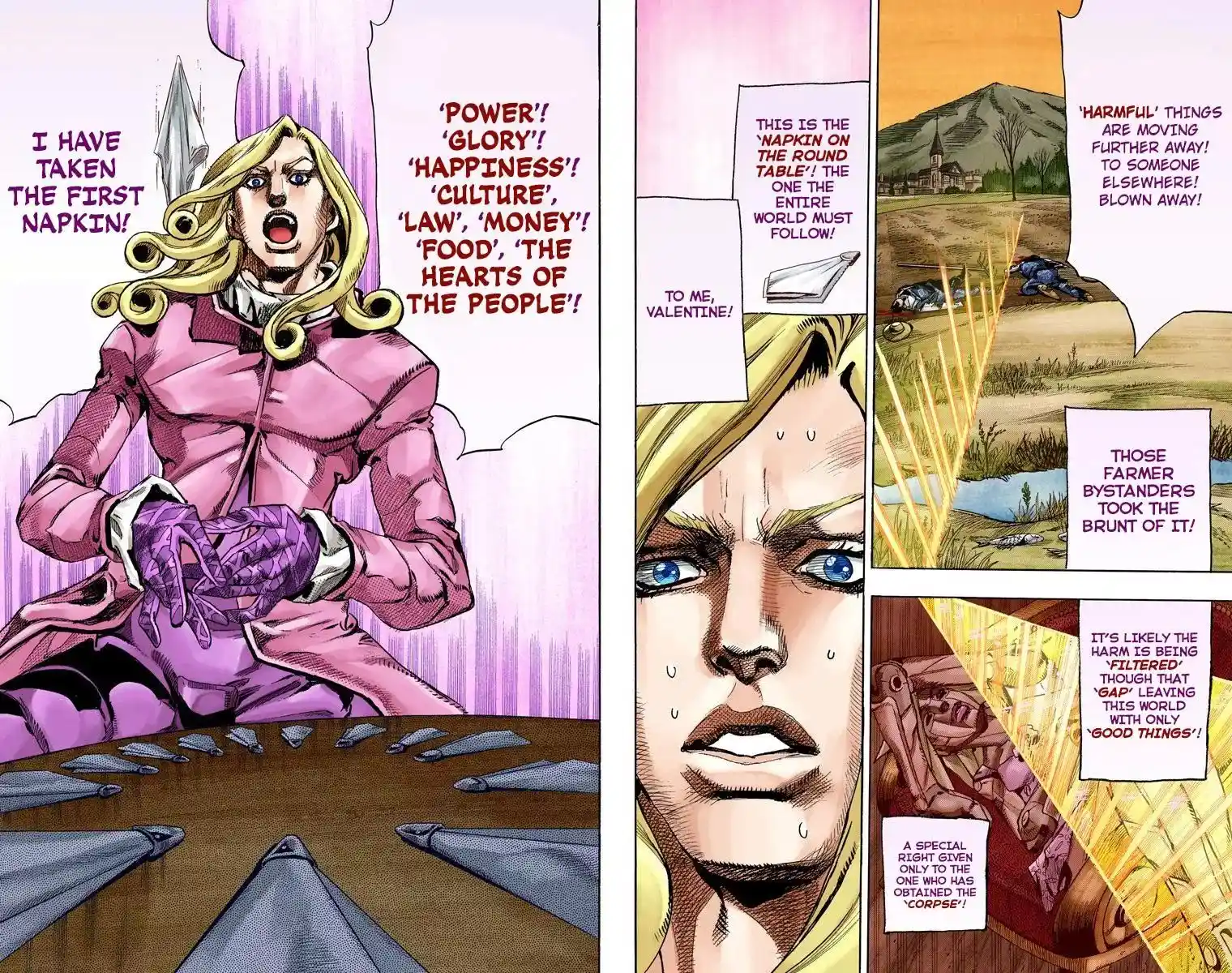 JoJo’s Bizarre Adventure Chapter 830