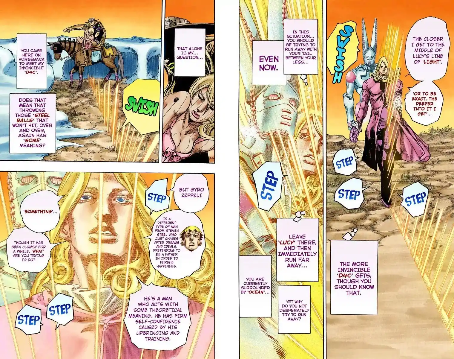 JoJo’s Bizarre Adventure Chapter 834