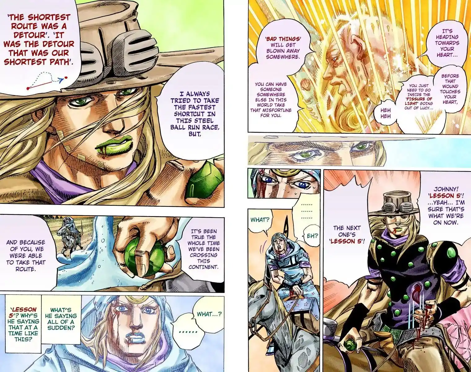 JoJo’s Bizarre Adventure Chapter 836