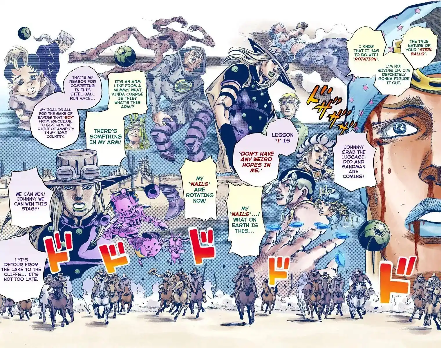 JoJo’s Bizarre Adventure Chapter 836