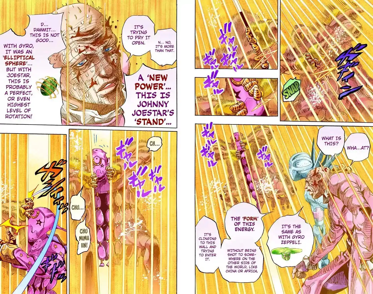 JoJo’s Bizarre Adventure Chapter 838