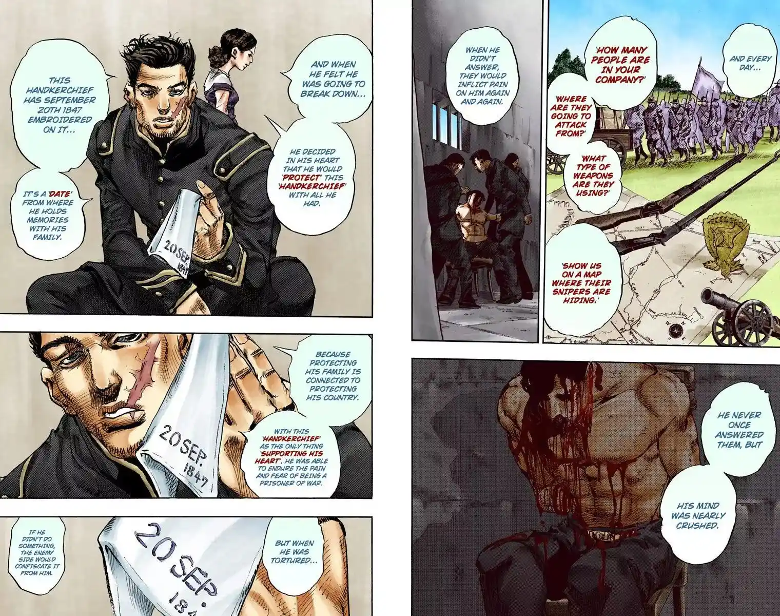 JoJo’s Bizarre Adventure Chapter 839