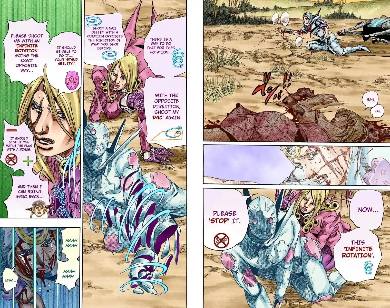 JoJo’s Bizarre Adventure Chapter 840