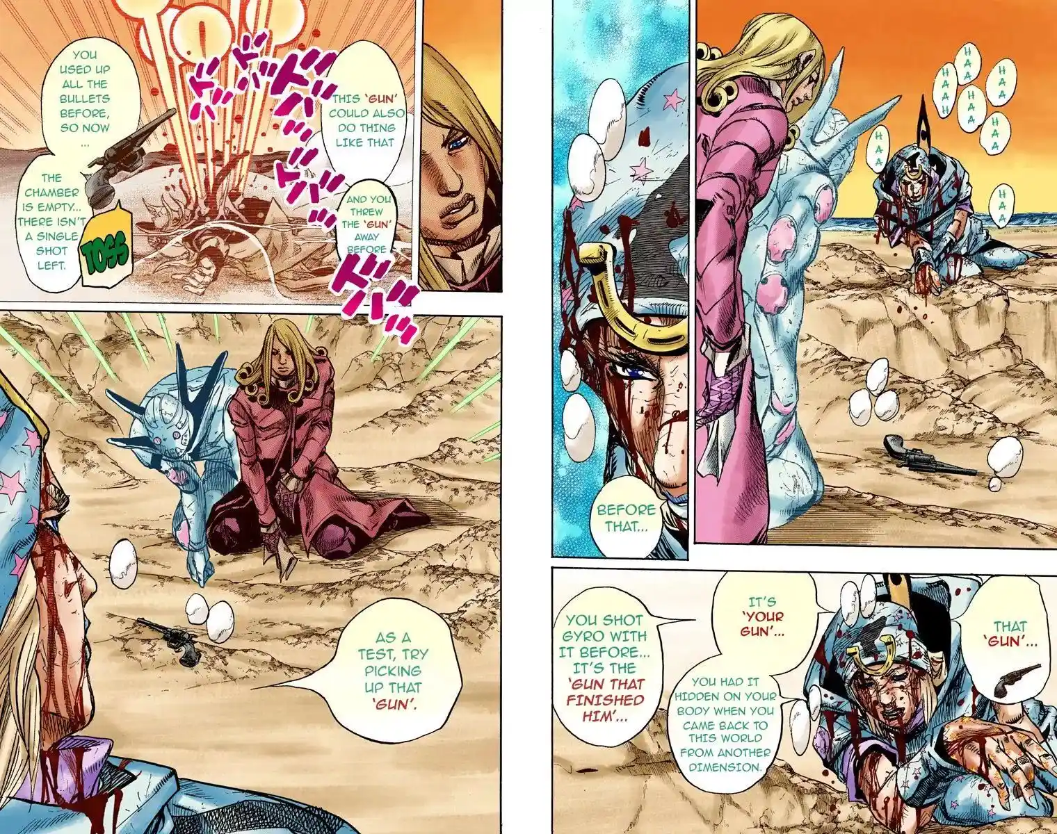 JoJo’s Bizarre Adventure Chapter 841