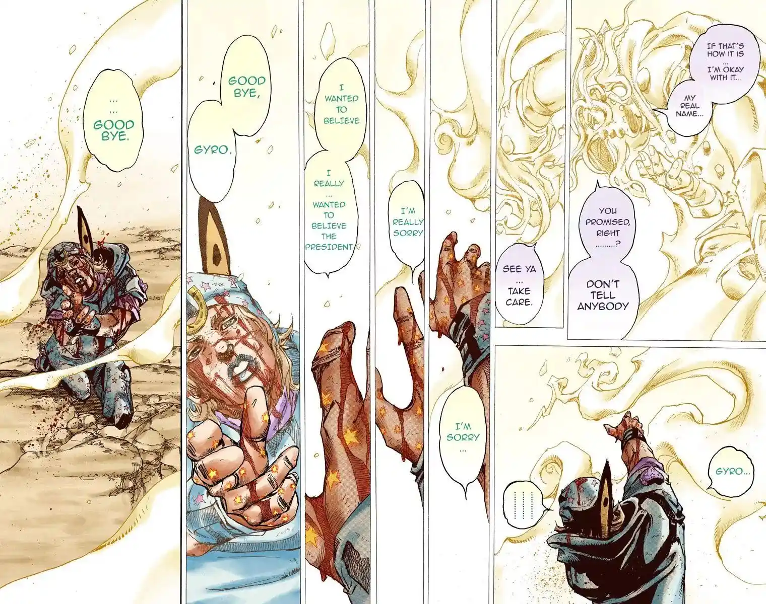 JoJo’s Bizarre Adventure Chapter 841