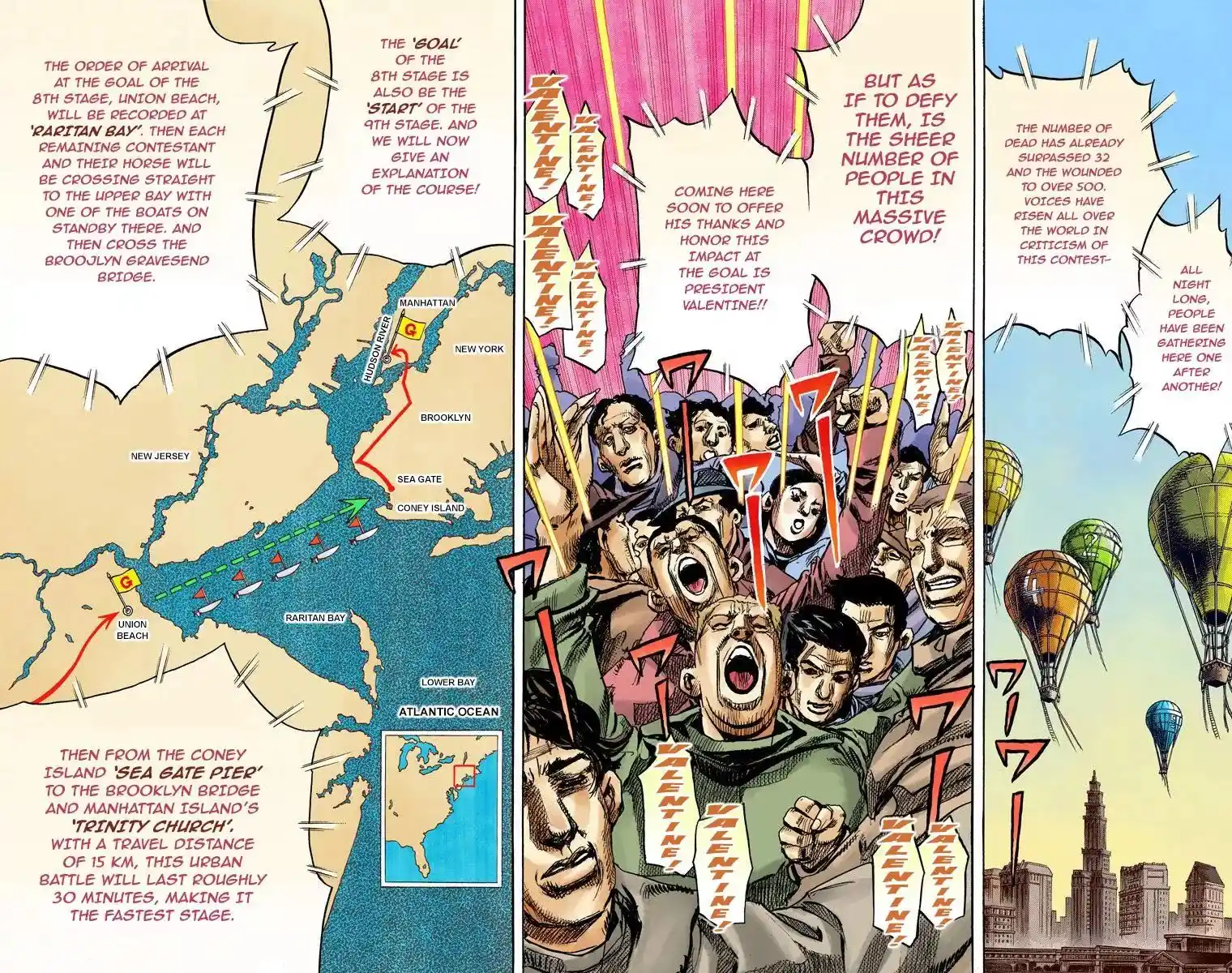 JoJo’s Bizarre Adventure Chapter 842