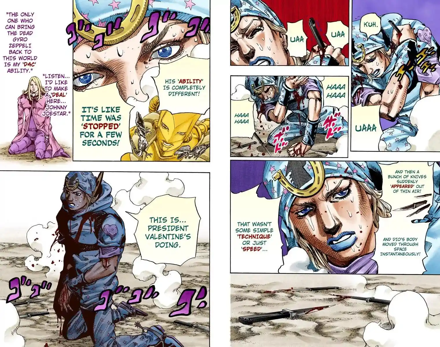 JoJo’s Bizarre Adventure Chapter 843