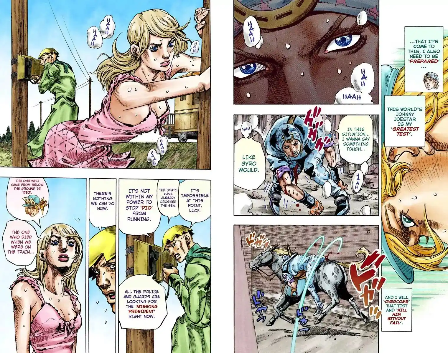 JoJo’s Bizarre Adventure Chapter 844