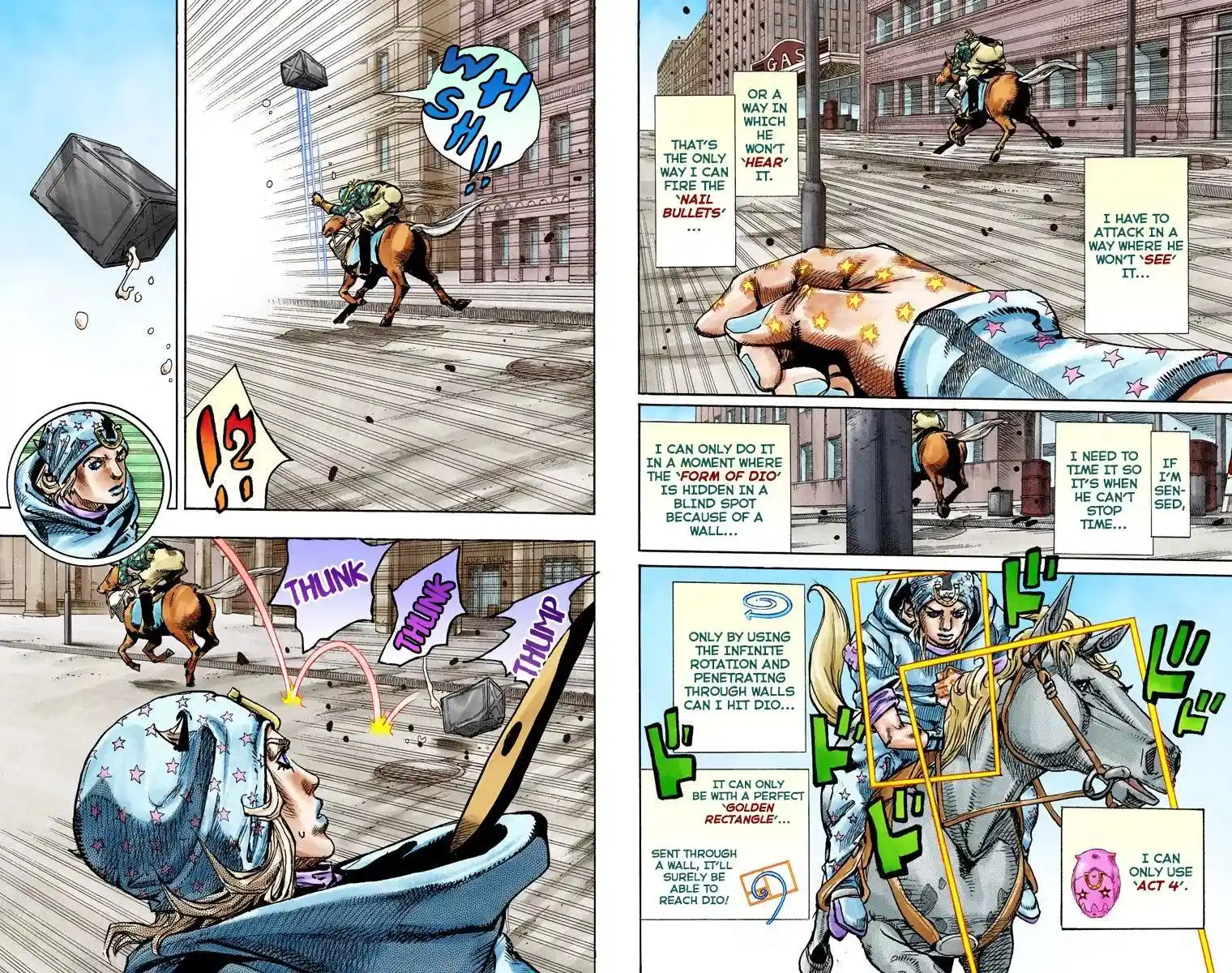 JoJo’s Bizarre Adventure Chapter 844