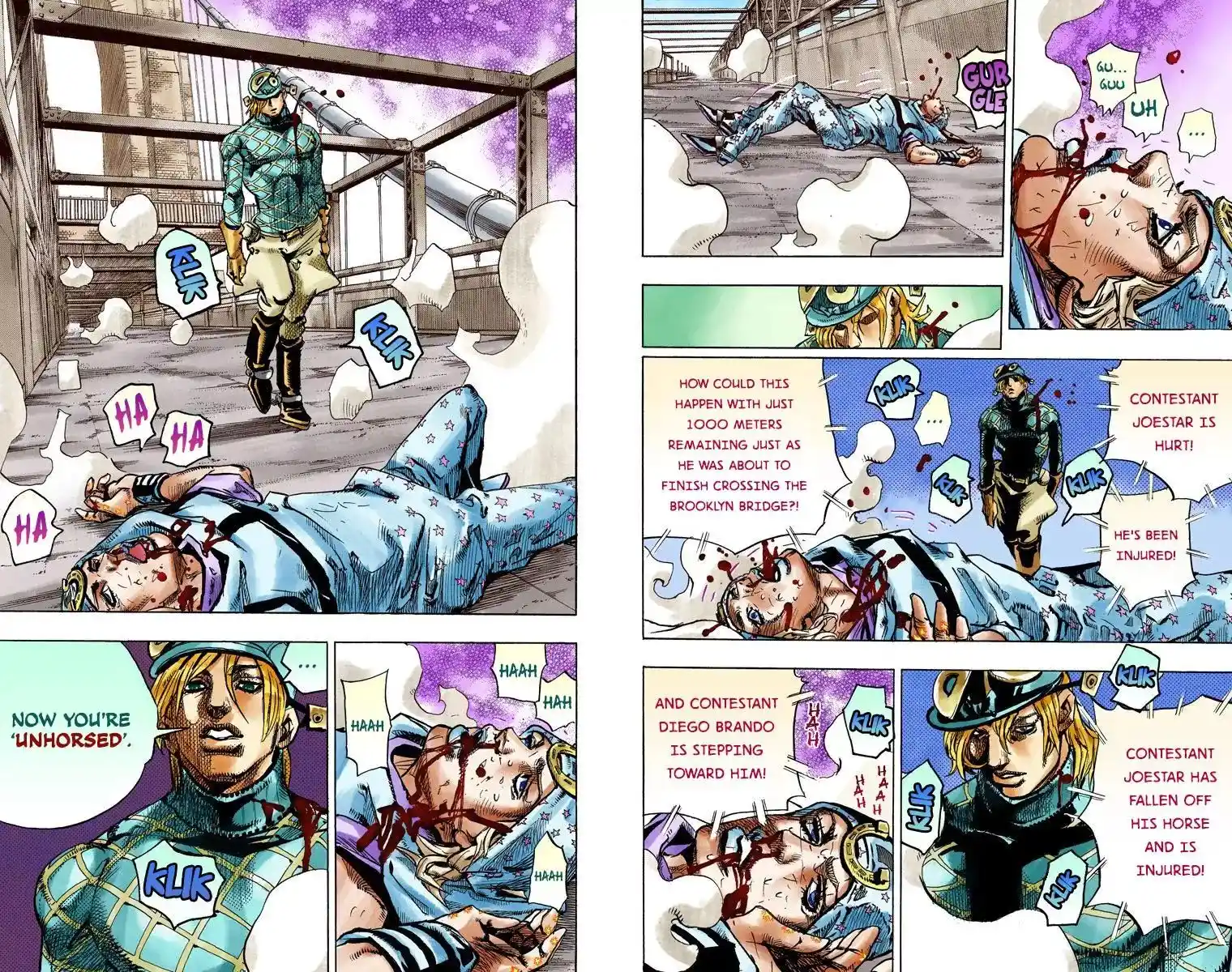 JoJo’s Bizarre Adventure Chapter 846