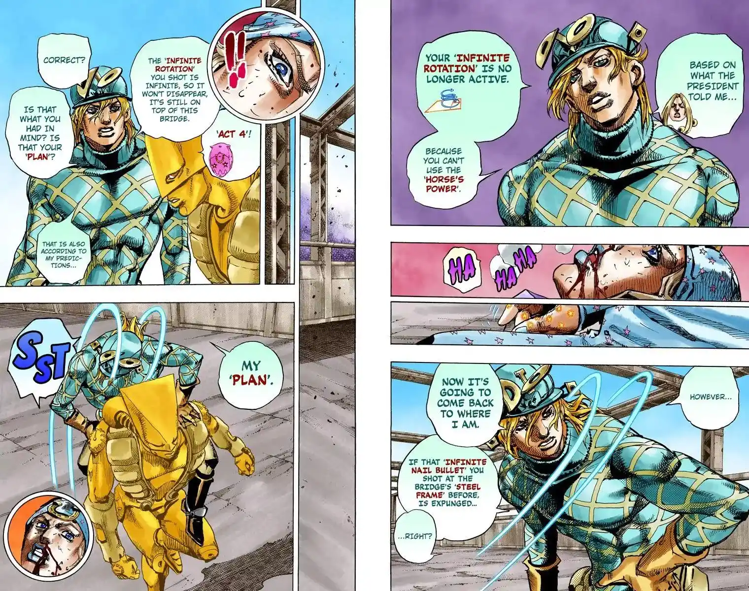 JoJo’s Bizarre Adventure Chapter 846