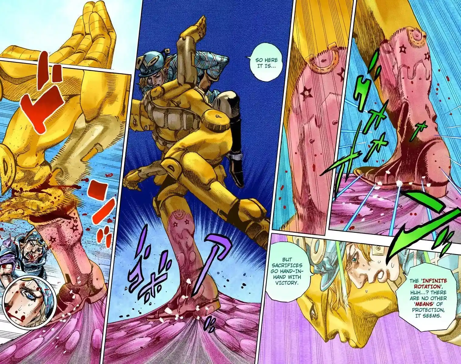 JoJo’s Bizarre Adventure Chapter 846