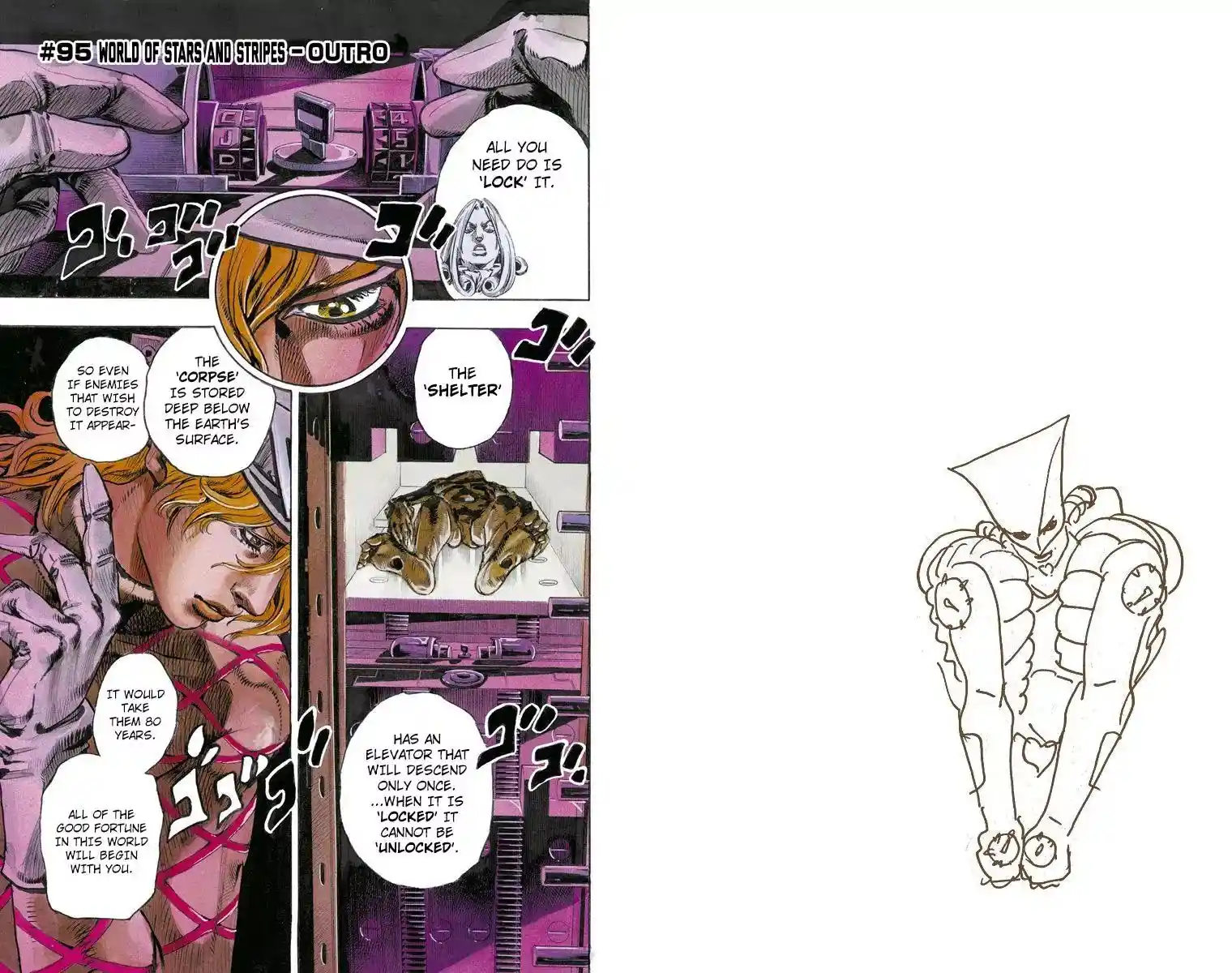 JoJo’s Bizarre Adventure Chapter 847