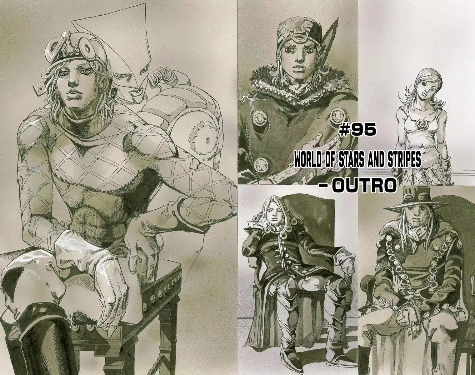 JoJo’s Bizarre Adventure Chapter 847